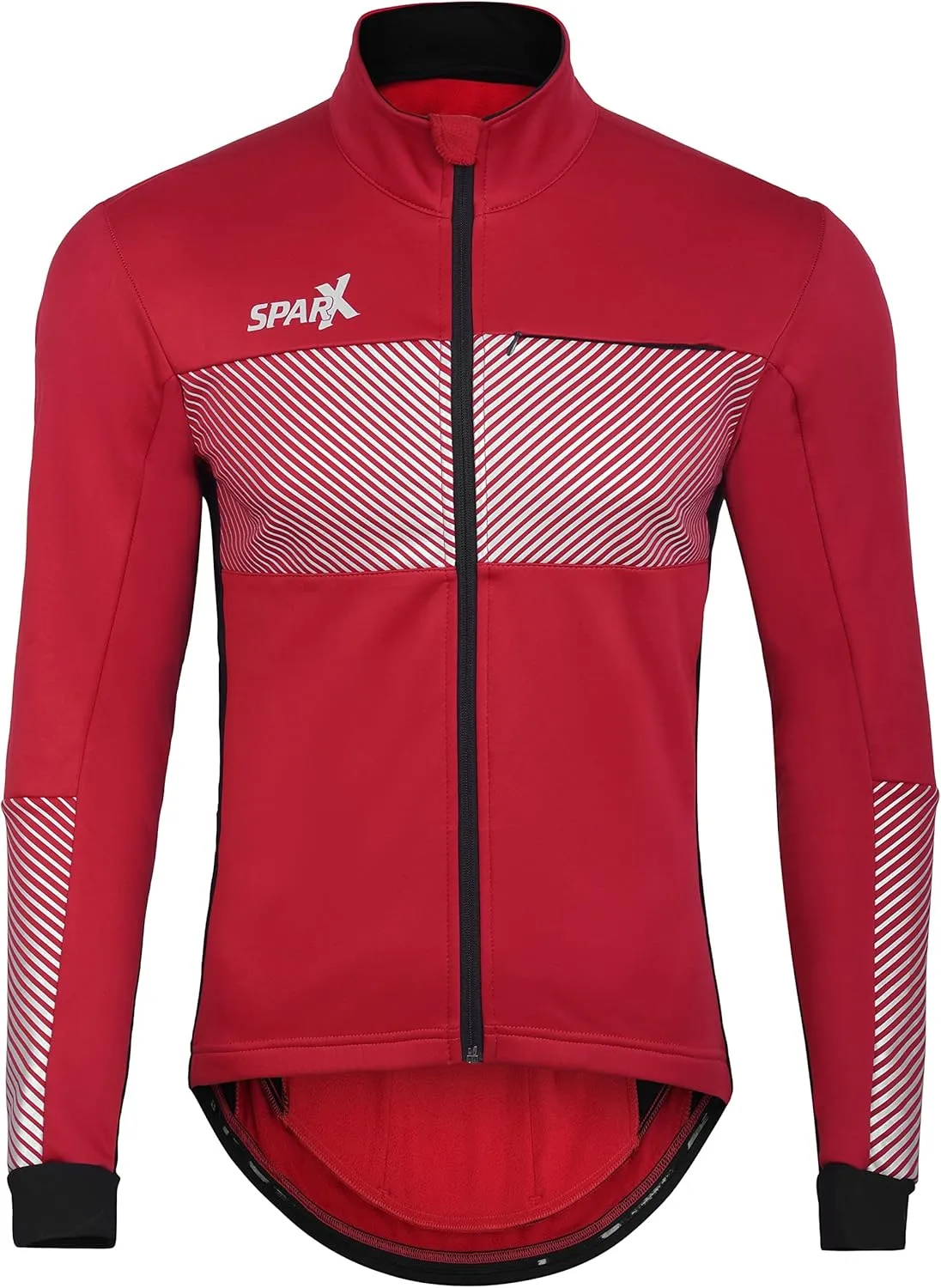 Sparx Mens Winter Softshell Cycling Jacket Windproof Thermal Bike Jacket