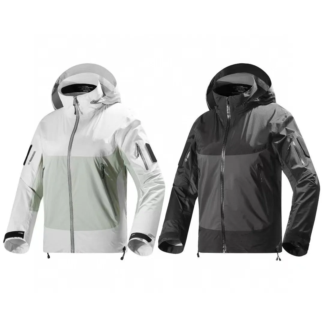 Spring and winter three seasons guest outdoor hardshell hardshell jacket unsex three-in-one Camping Hiking Jackets