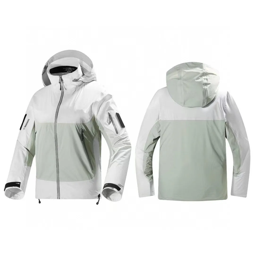 Spring and winter three seasons guest outdoor hardshell hardshell jacket unsex three-in-one Camping Hiking Jackets