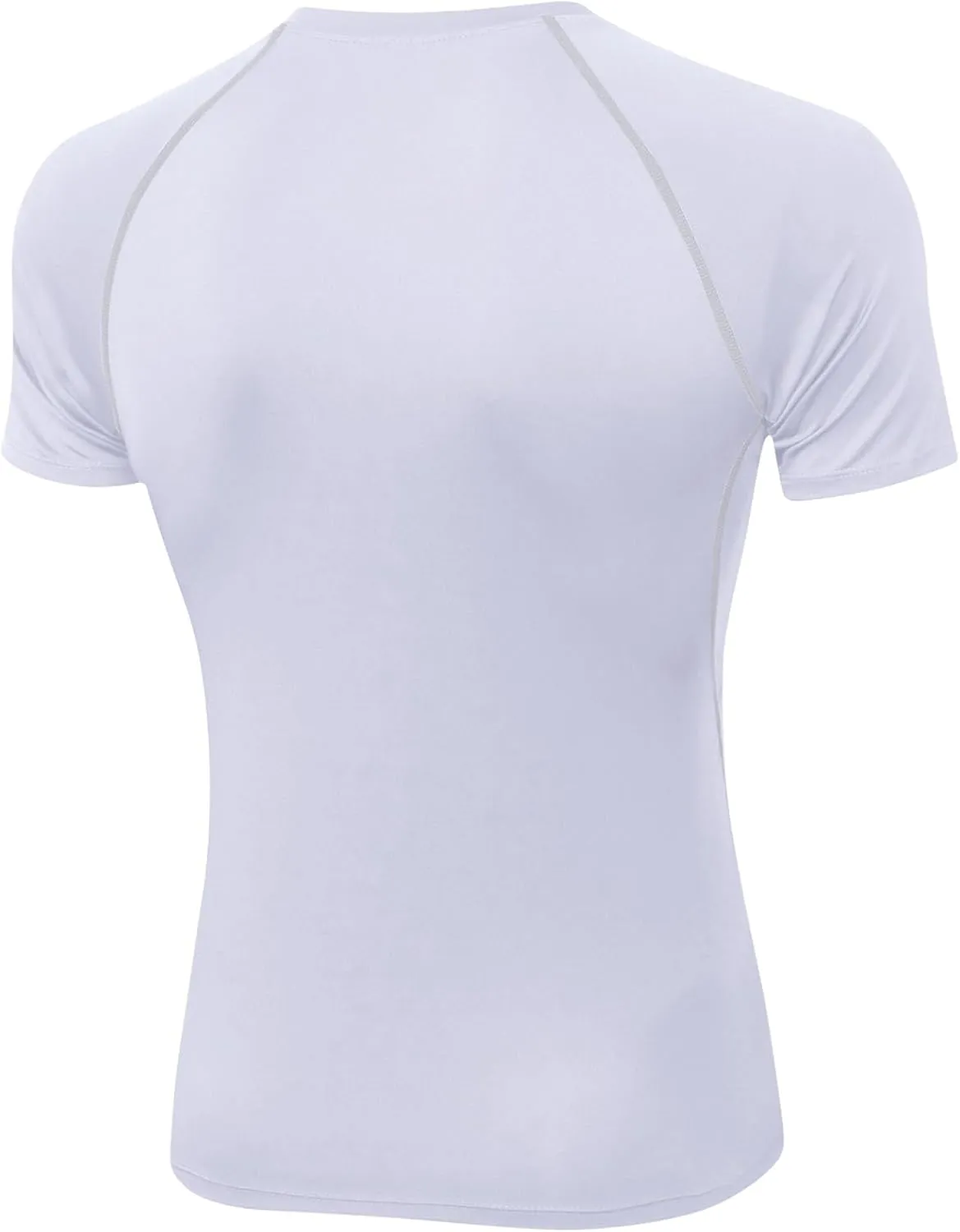 SPVISE Men's Compression Shirt Short Sleeve Workout Gym Top Cool Dry Athletic Base Layer Undershirt T-Shirt for Sport Running