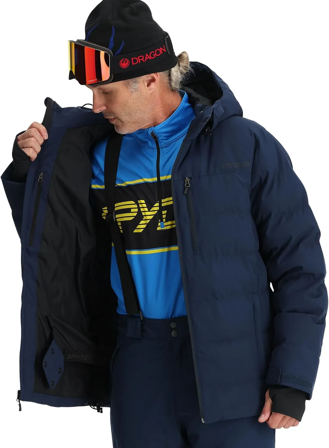Spyder Men's Bromont Insulated Puff Ski Jacket