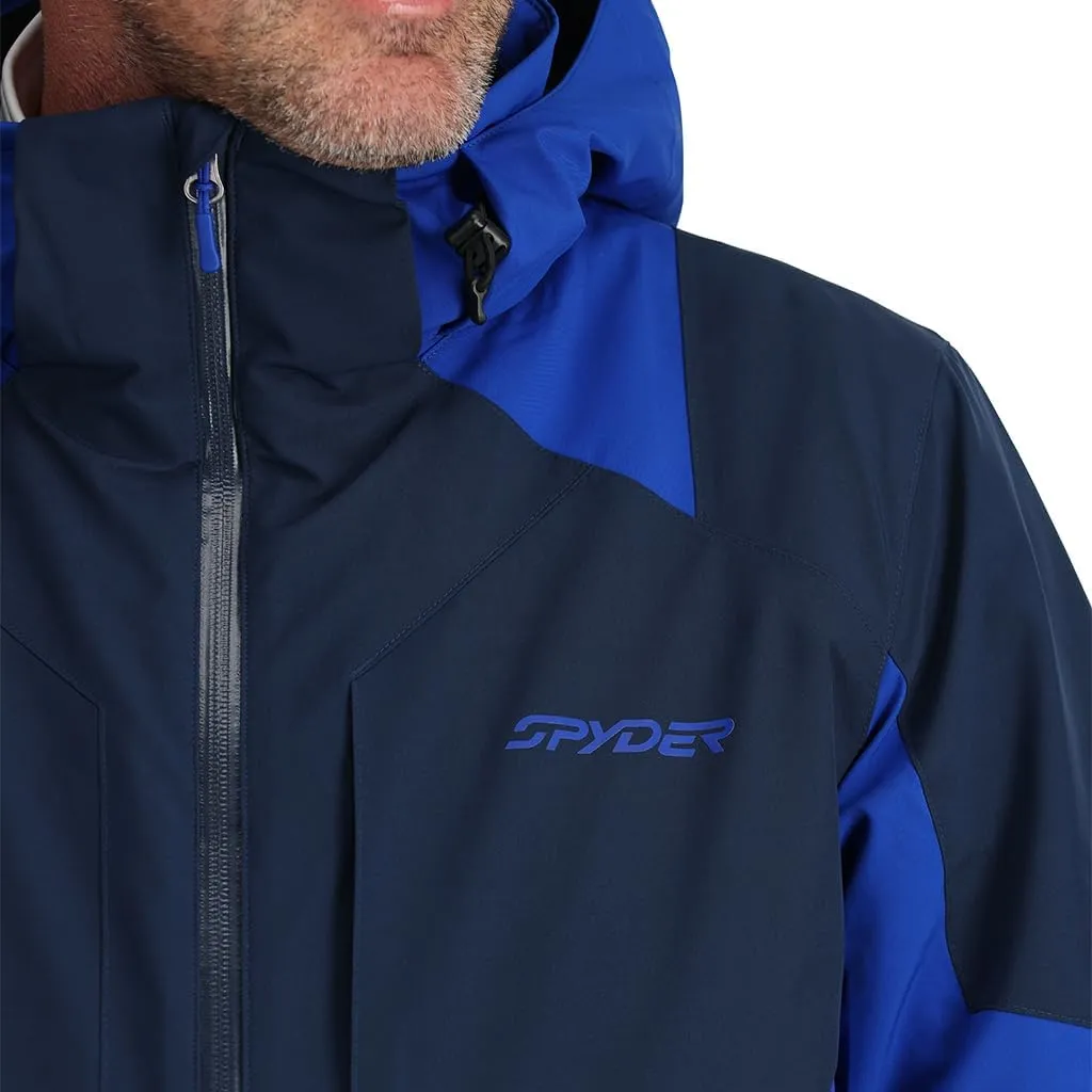 Spyder Men's Contact Insulated Ski Hooded Snow Jacket