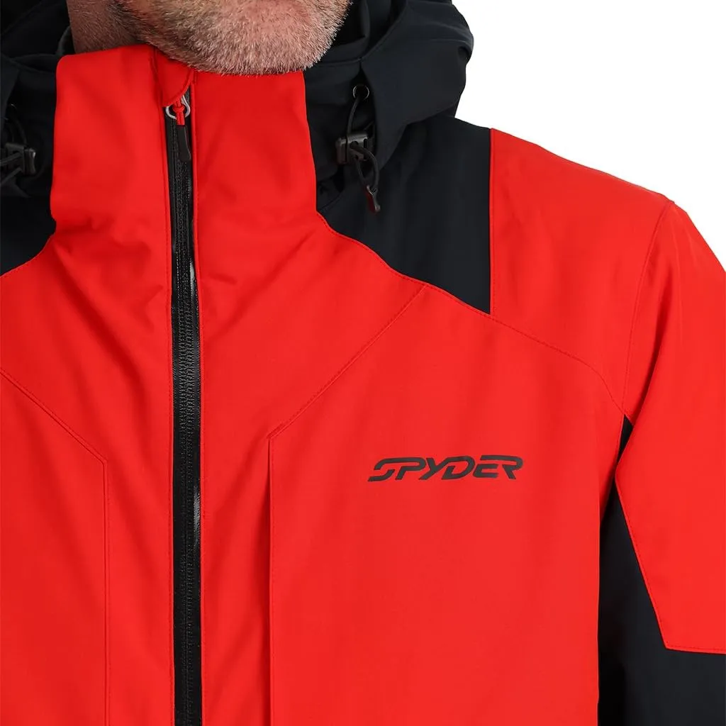 Spyder Men's Contact Insulated Ski Hooded Snow Jacket