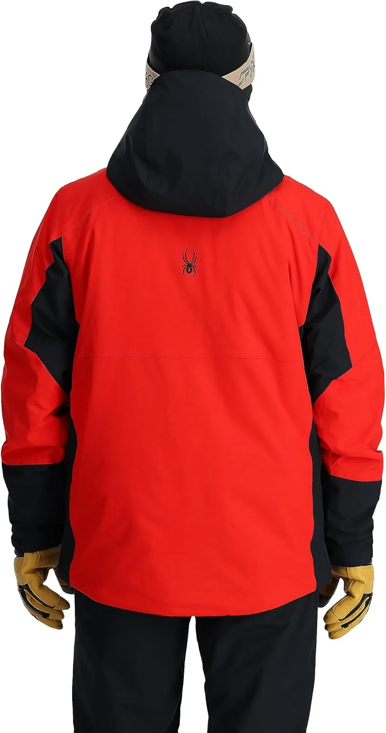 Spyder Men's Contact Insulated Ski Hooded Snow Jacket