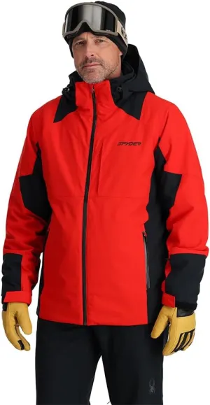 Spyder Men's Contact Insulated Ski Hooded Snow Jacket