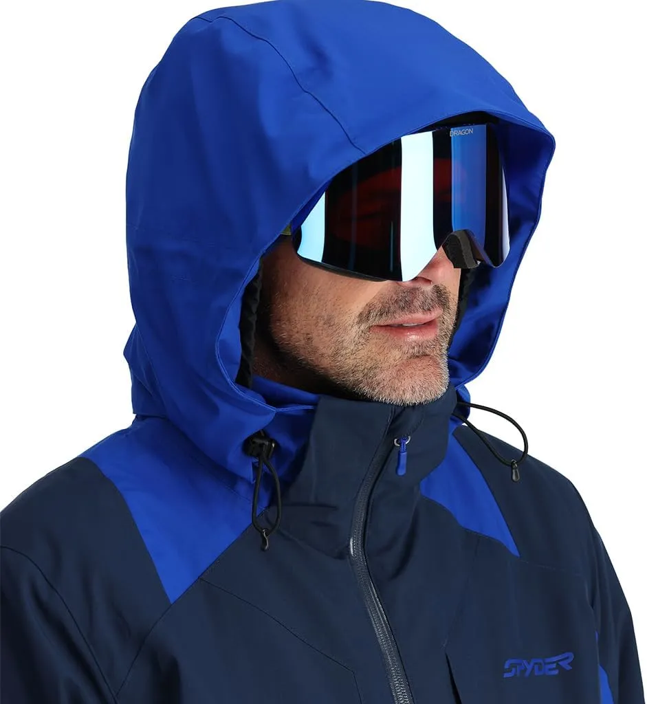 Spyder Men's Contact Insulated Ski Hooded Snow Jacket