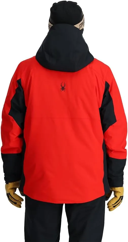 Spyder Men's Contact Insulated Ski Hooded Snow Jacket
