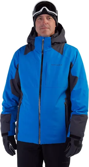 Spyder Men's Contact Insulated Ski Hooded Snow Jacket