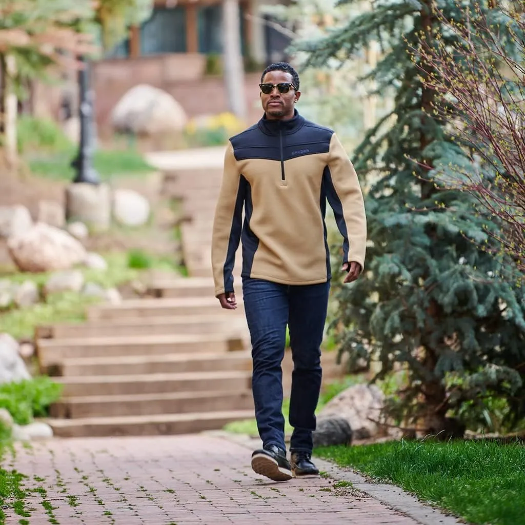 Spyder Men's Encore Half Zip Fleece Jacket