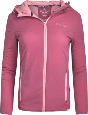 Spyder Women's Performance Windbreaker Jacket - Insulated Lightweight Full Zip Wind and Water-Resistant Hooded Jacket (S-XL)