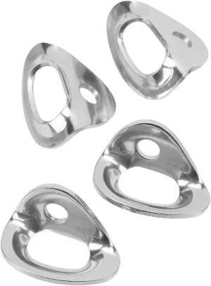 Stainless Steel Bolt Hanger, Climbing Bolt Hanger, Lightweight Stainless Steel Rock Climbing Anchors, for Rock Climbing, Cave Exploration, Rappelling, Engineering