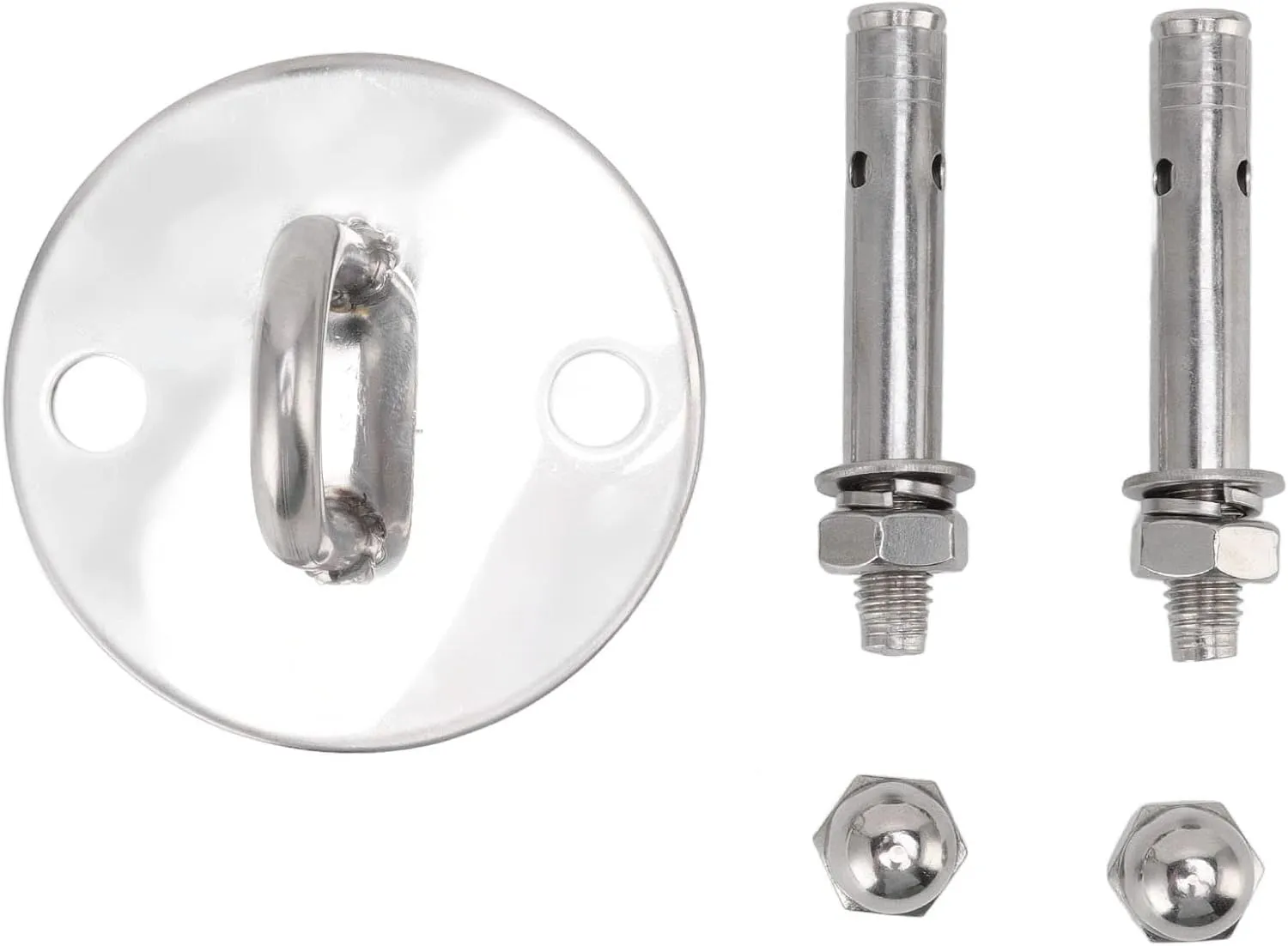 Stainless Steel U Shaped Ceiling Hook, for Long-Lasting Hammock Swing Hanger for Swimming Pool Lane Lines and More