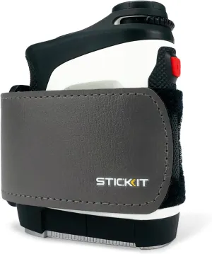 STICKIT Magnetic Rangefinder Strap | Strong Magnet Securely Holds to Golf Carts and Golf Clubs for Easy Access | Slim, Form Fitting, Size Adjustable