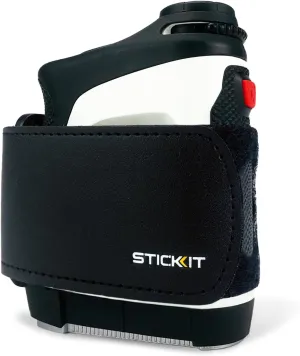 STICKIT Magnetic Rangefinder Strap | Strong Magnet Securely Holds to Golf Carts and Golf Clubs for Easy Access | Slim, Form Fitting, Size Adjustable