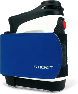 STICKIT Magnetic Rangefinder Strap | Strong Magnet Securely Holds to Golf Carts and Golf Clubs for Easy Access | Slim, Form Fitting, Size Adjustable