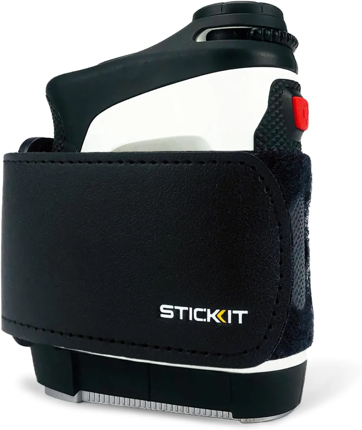STICKIT Magnetic Rangefinder Strap | Strong Magnet Securely Holds to Golf Carts and Golf Clubs for Easy Access | Slim, Form Fitting, Size Adjustable