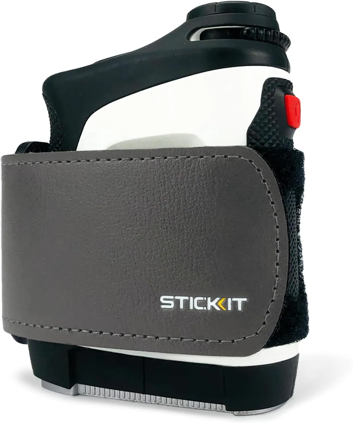 STICKIT Magnetic Rangefinder Strap | Strong Magnet Securely Holds to Golf Carts and Golf Clubs for Easy Access | Slim, Form Fitting, Size Adjustable