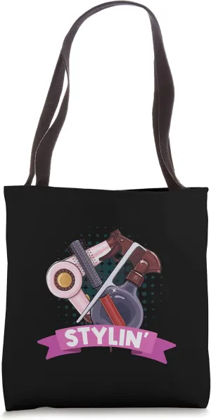 Stylin' Beautician Tools Beauty Parlor Hair Stylist Beauty Tote Bag