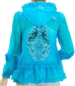 Summer Beach Sunscreen Jacket Long Sun UV Protection Windproof Sports Jacket