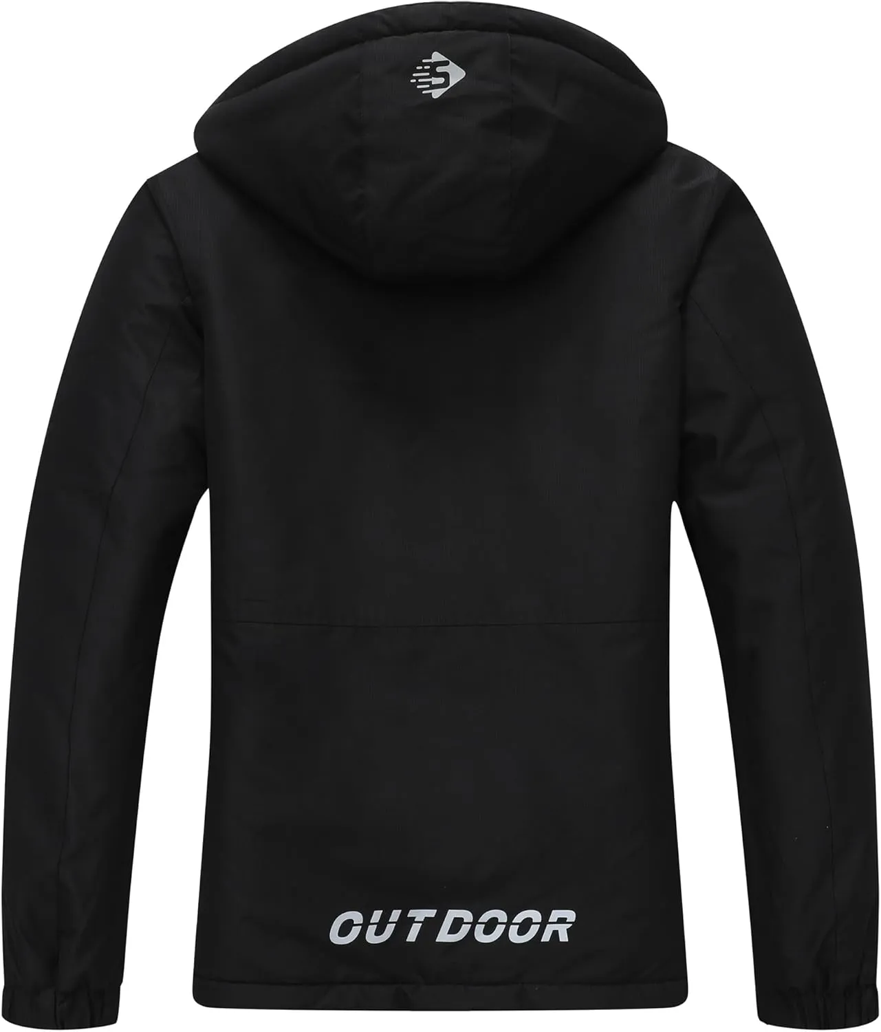 SUOKENI Women's Waterproof Ski Jacket Warm Winter Coat Snowboard Rain Jacket Hooded Windbreaker