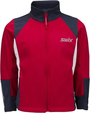 Swix Boys' Junior Steady Windproof Stretch Softshell Regular Fit Sports Jacket