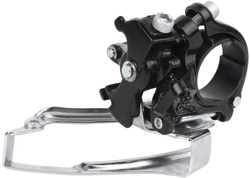 T Best Front Derailleur Transmission, 7/8/9 Speed Hub Bolt Mount Hanger Mount Small Wheel Front Derailleur Transmission for Mountain Front Derailleur 3 Speed