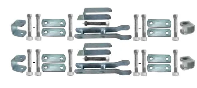 Tandem Axle Spring Hanger Kit 9/16"
