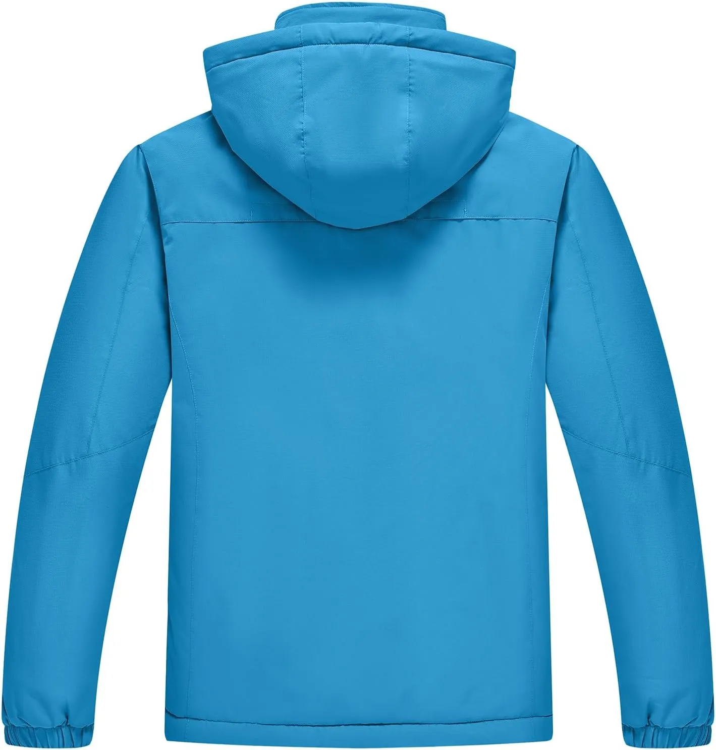 TBMPOY Men's Winter Coat Waterproof Warm Ski Snow Jackets Insulated Fleece Lined Snowboard Hooded Raincoat