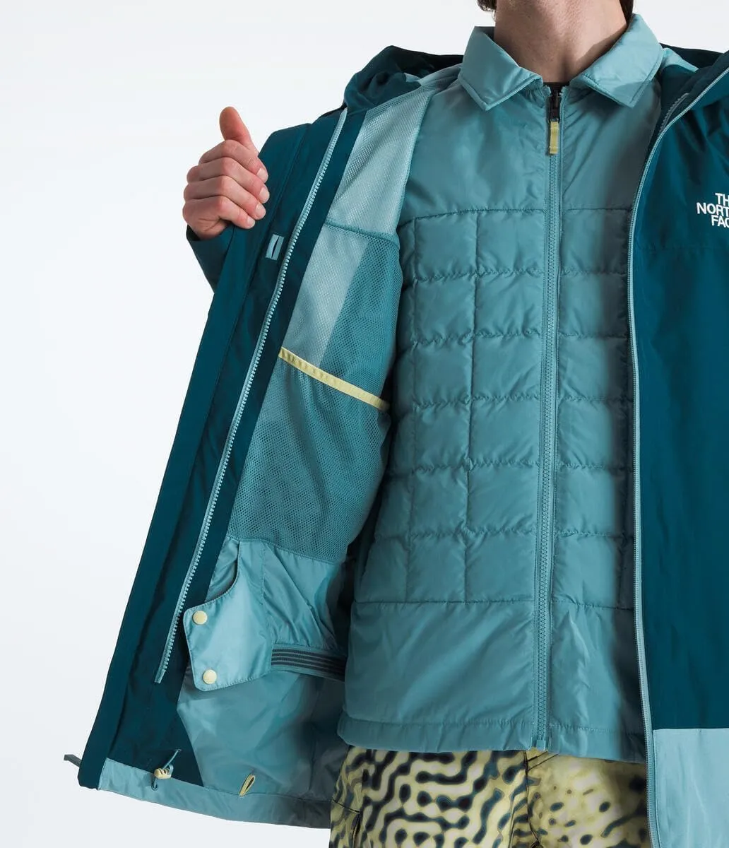 THE NORTH FACE Men’s ThermoBall Eco Snow Triclimate Waterproof Insulated Ski Jacket