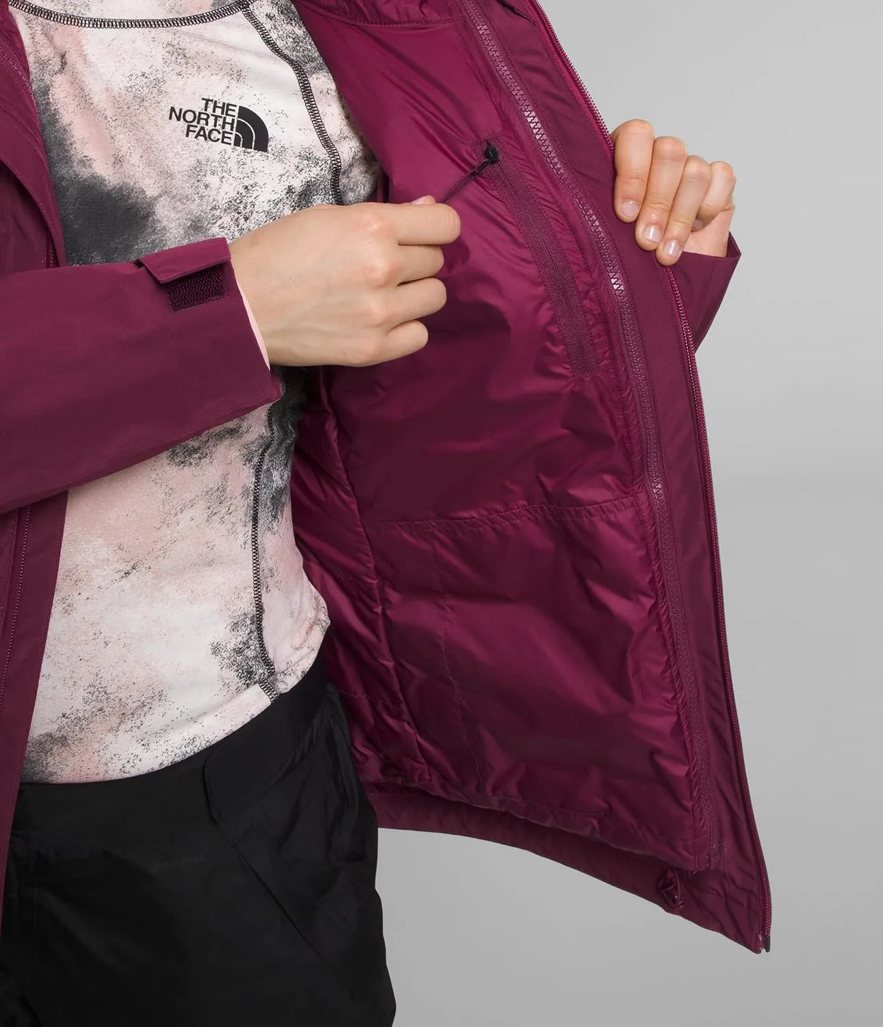 THE NORTH FACE Women's ThermoBall Eco Snow Triclimate Jacket (Standard and Plus Size)