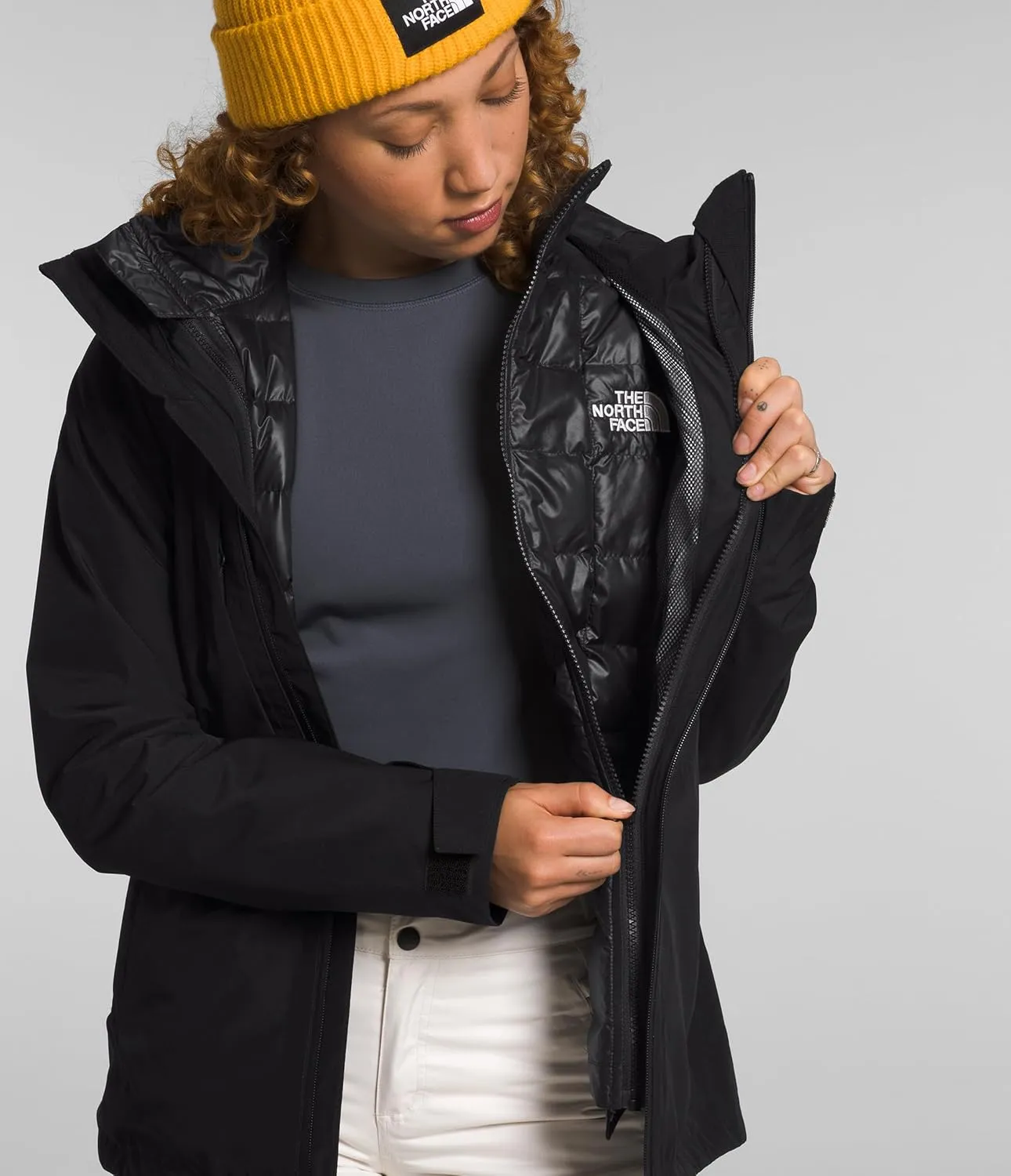 THE NORTH FACE Women's ThermoBall Eco Snow Triclimate Jacket (Standard and Plus Size)