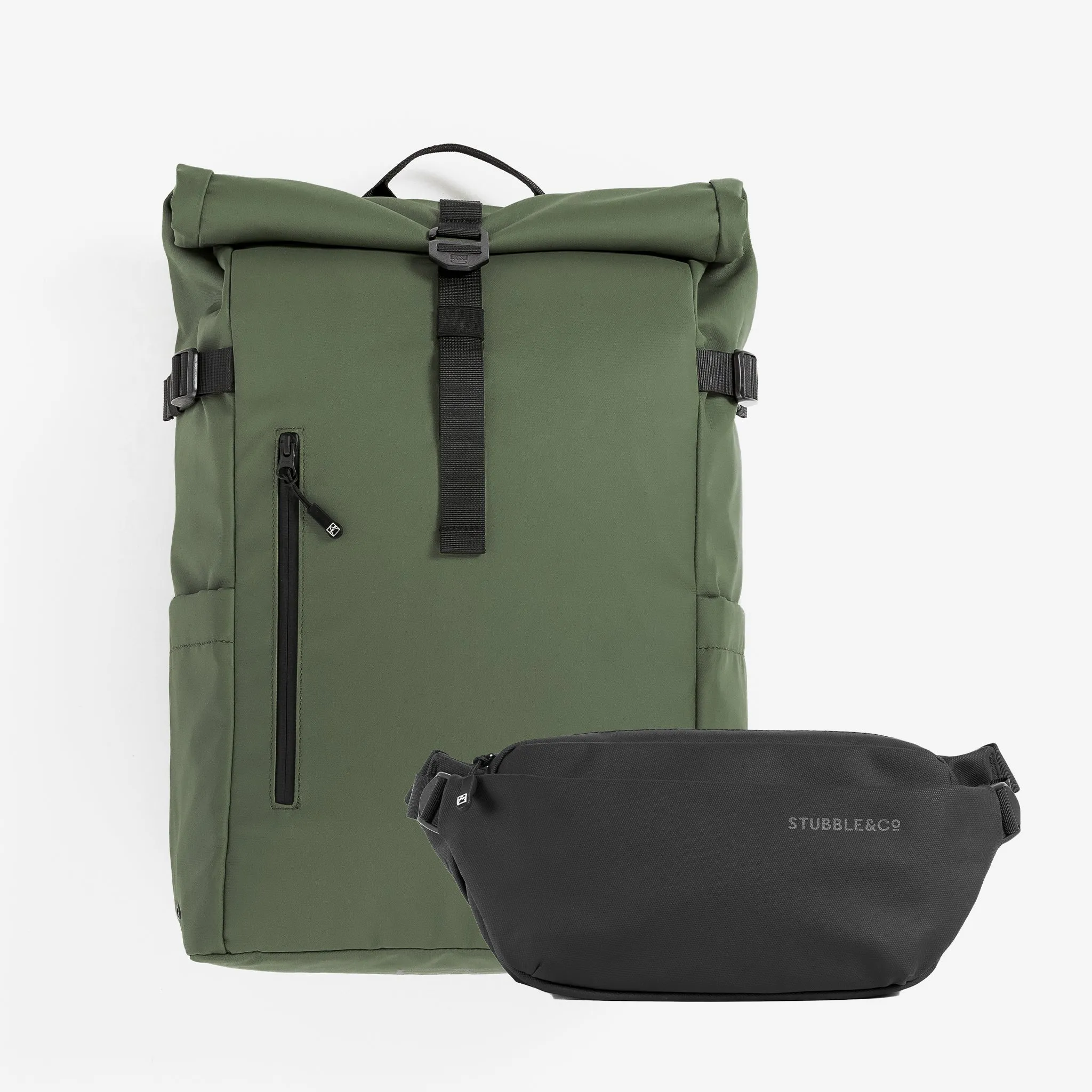 The Roll Top 20L   Crossbody