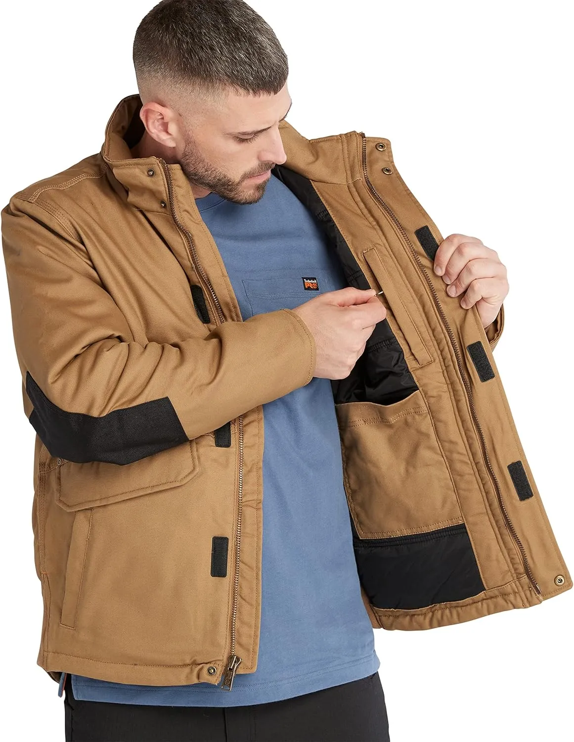 Timberland Men's Ironhide Hooded Insulated Jacket