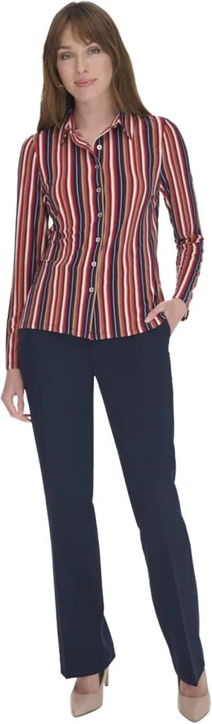 Tommy Hilfiger Women's Soft Work Long Sleeve Knit Top