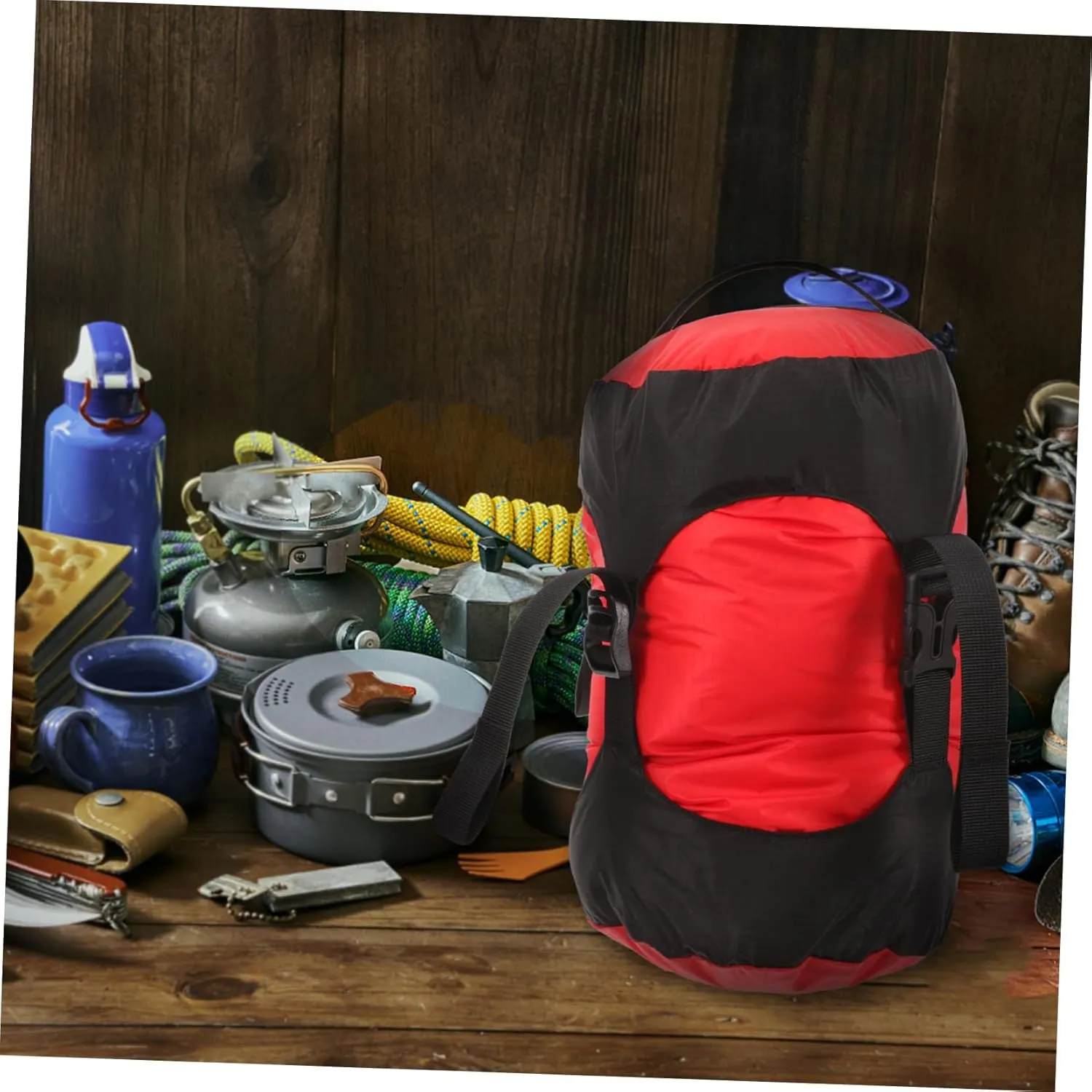 Totority Travel Clothes Organizers Bags for Backing Storage Light ing Organisers Sleeping Large Compression Bag