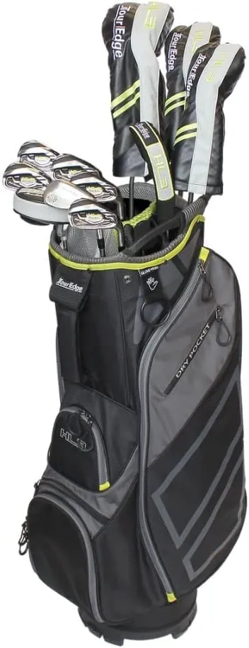 Tour Edge HL3 to-Go Complete Set (12pc, Steel, Regular, 1" Long) Golf