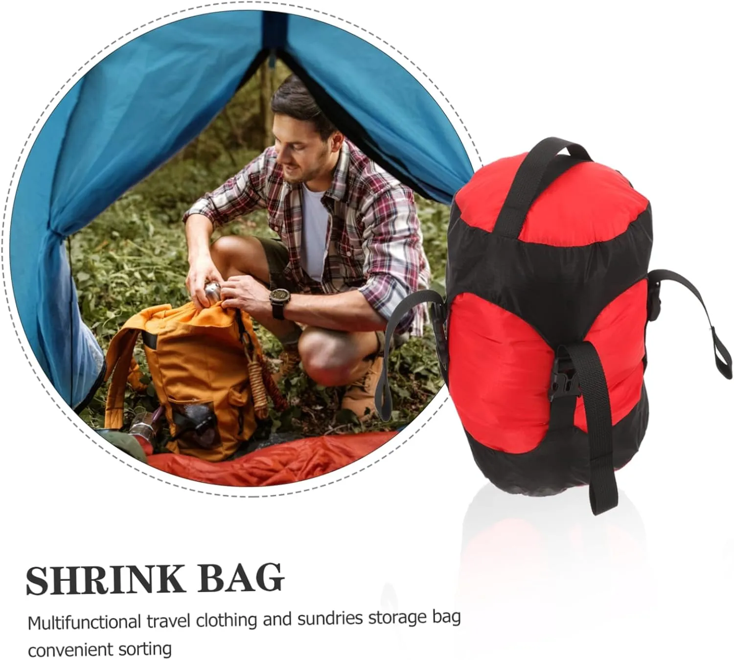 TOYANDONA Storage Bag Travel Pouches Compression Bags for Travel Climb Bag ing Large Heavy Duty Bags Light Sack