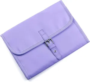 Travel Strap Storage Box for Smart Watch Strap Storage Bag Tote Bag Display Box Tote Bag Watch Roll Holder Display Bag Jewelry Display Box (Color : Black) (Purple)