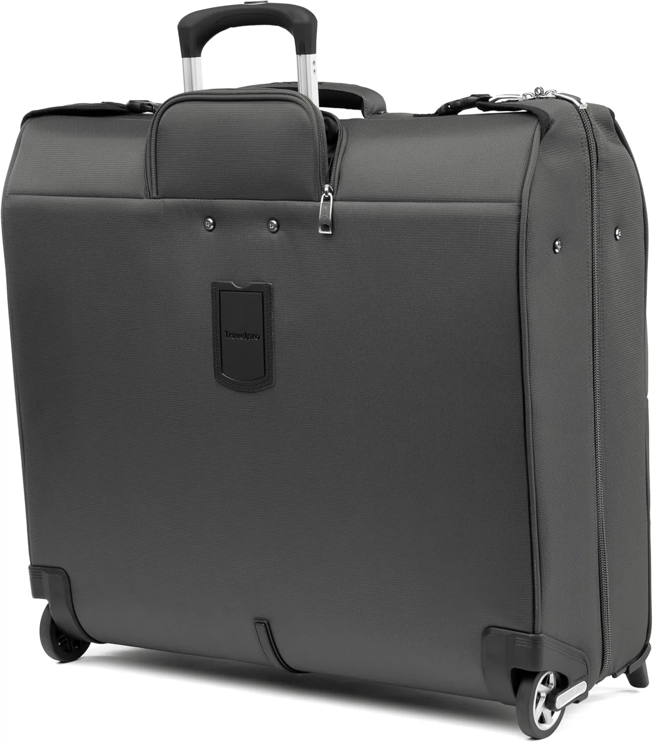 Travelpro Maxlite Lightweight Check-in Upright 2-Wheel Rolling Garment Bag, Men and Women, Business, Travel, Shadow Grey