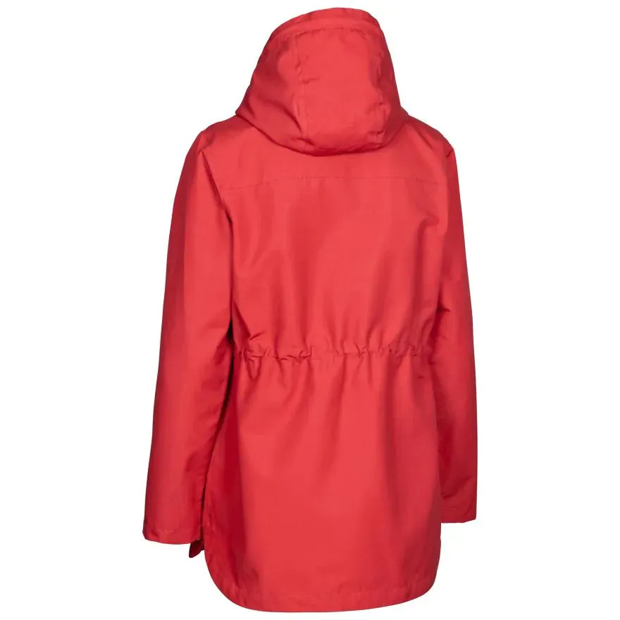 Trespass Woman's Waterproof Jacket TP50 Finch - Red