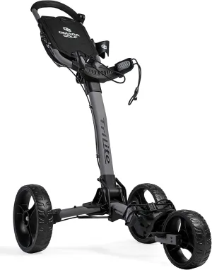 Trilite Golf Push Cart | Lightweight and Folding Golf Cart | Adjustable Golf Bag Stand