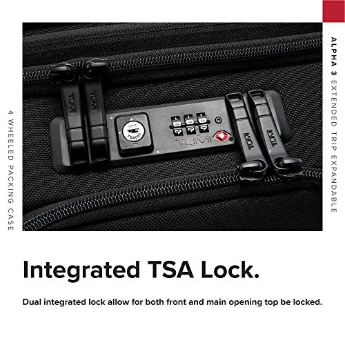 TUMI Alpha 3 Extended Trip Expandable 4 Wheeled Packing Case