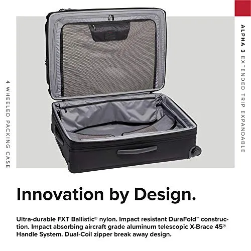 TUMI Alpha 3 Extended Trip Expandable 4 Wheeled Packing Case