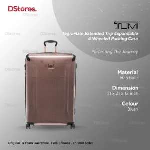 TUMI Tegra-Lite Extended Trip Expandable 4 Wheeled Packing Case-Blush
