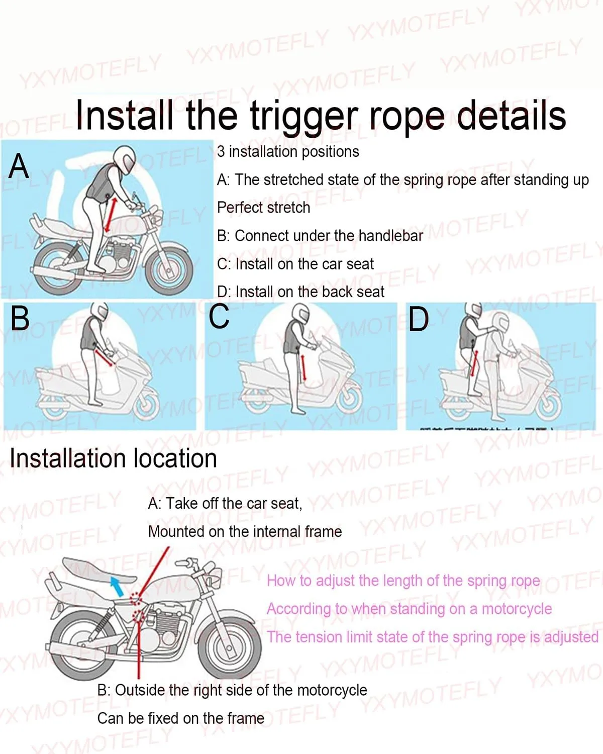 Unisex Horse Riding Airbag Vest Wearable Air Bag Jackets Reusable/with Back Protector 0.1S Trigger
