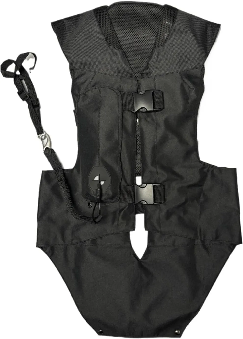 Unisex Horse Riding Airbag Vest Wearable Air Bag Jackets Reusable/with Back Protector 0.1S Trigger
