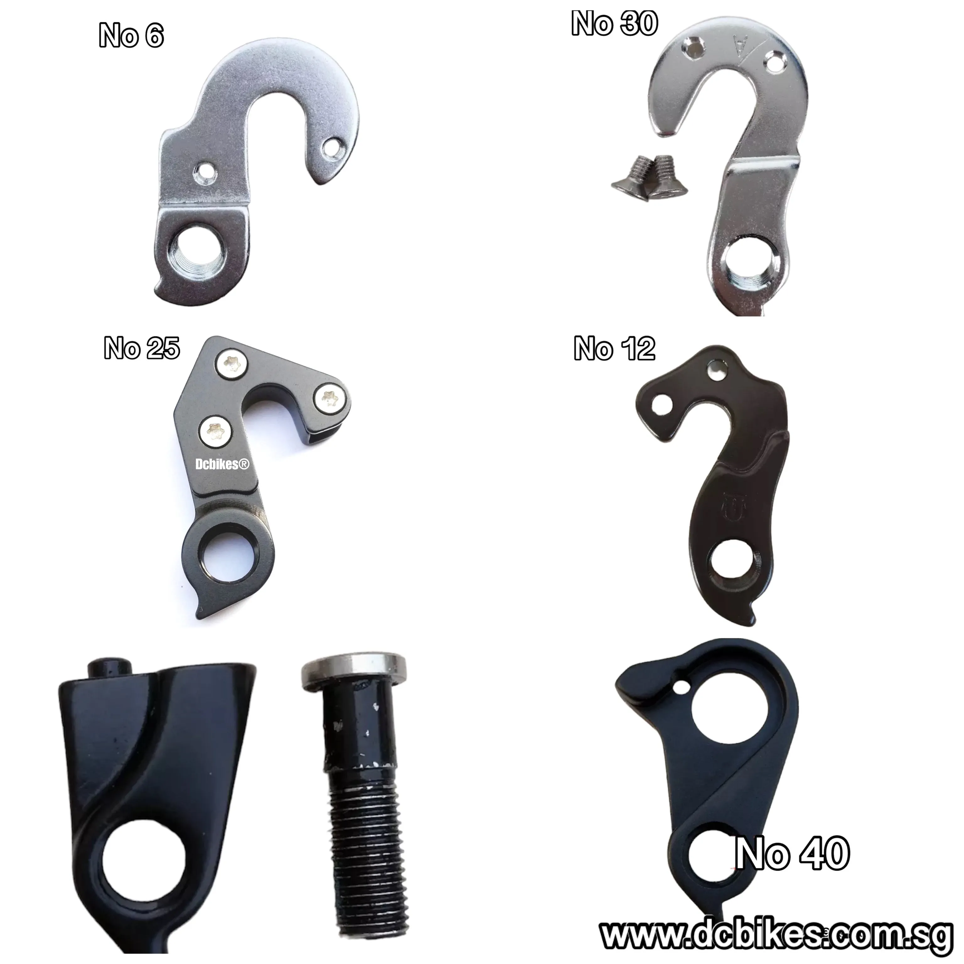 Various Rear Derailleur Hanger Mech Dropouts For Canyon