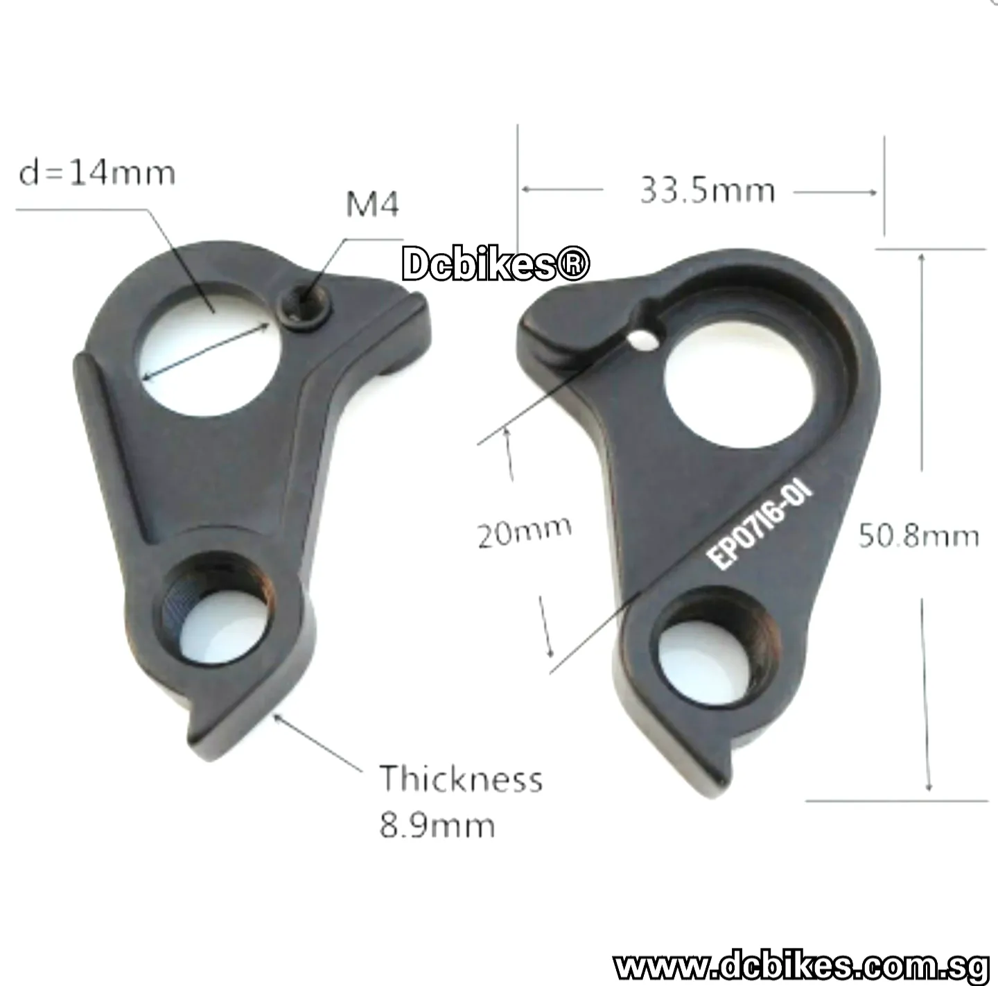 Various Rear Derailleur Hanger Mech Dropouts For Canyon