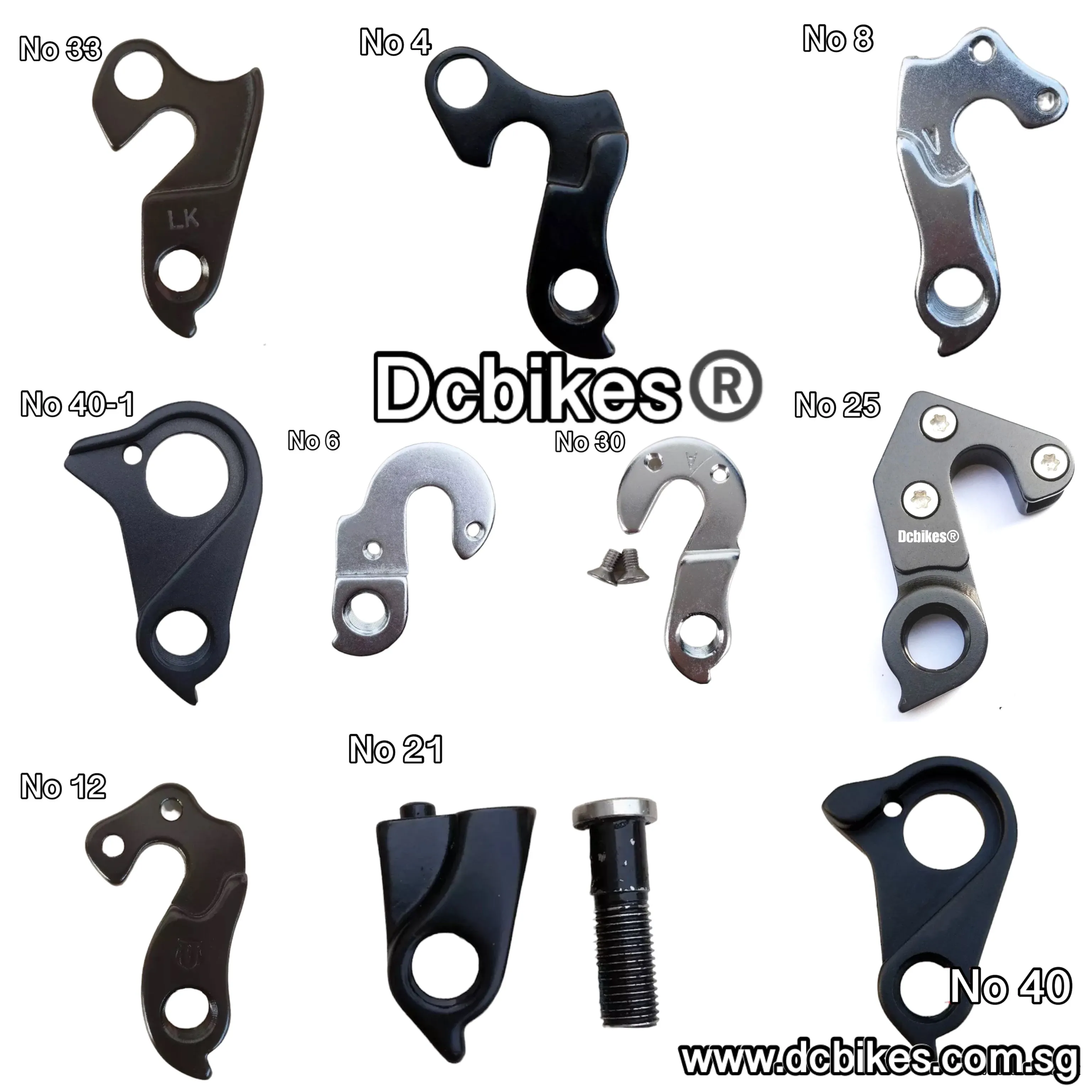 Various Rear Derailleur Hanger Mech Dropouts For Canyon