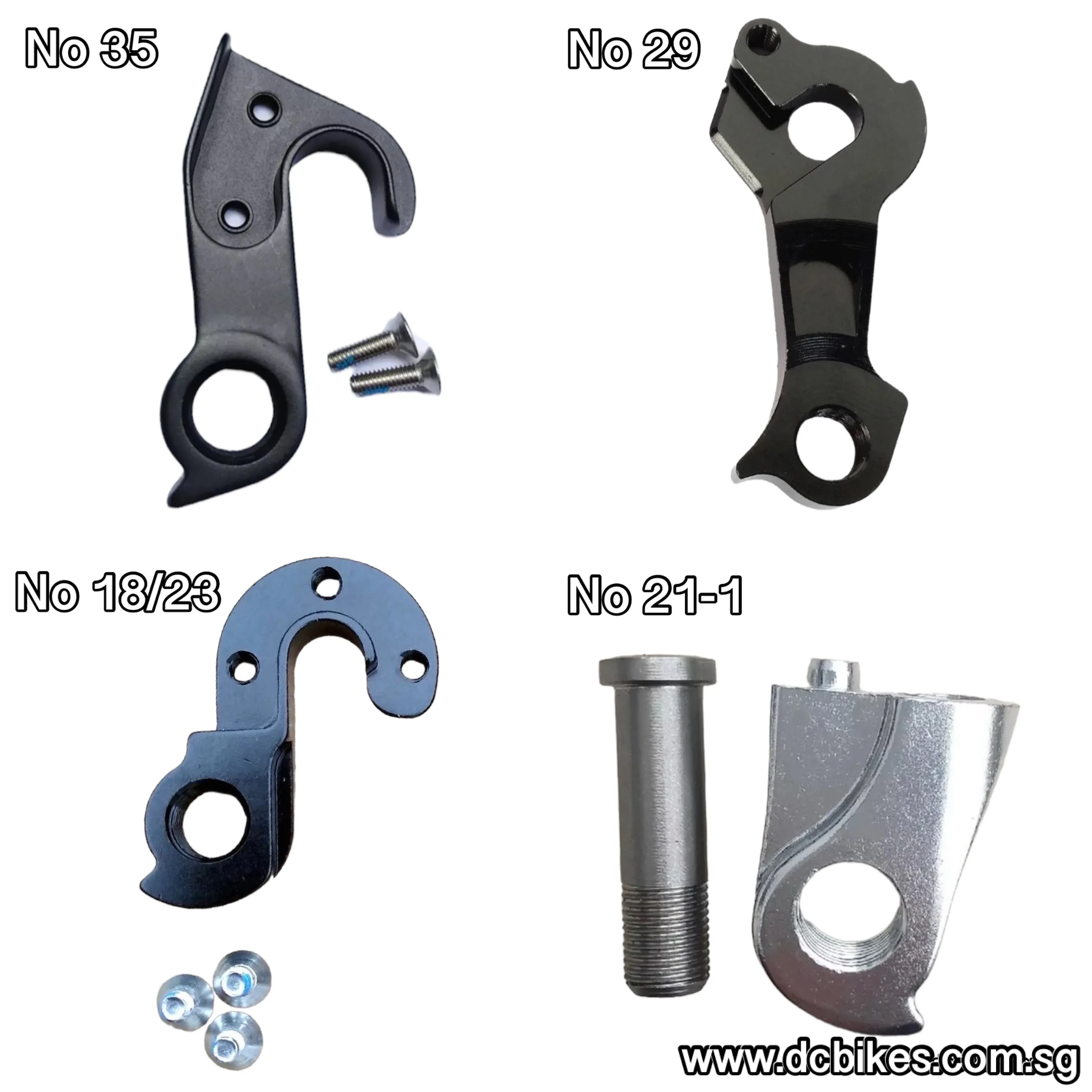 Various Rear Derailleur Hanger Mech Dropouts For Canyon